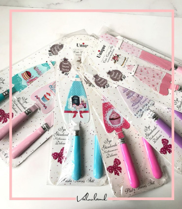 کارد و کفگیر سرو کیک english home