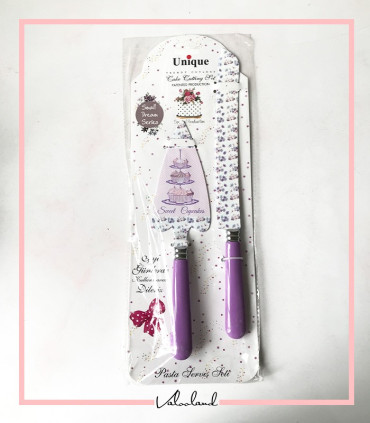 کارد و کفگیر سرو کیک english home