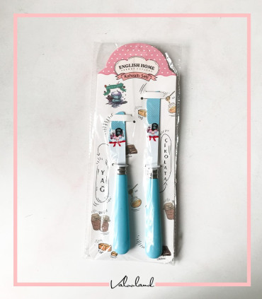 کارد کیک خوری دوتایی english home