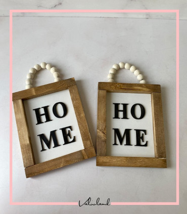 تابلو دکوراتیو چوبی مهره ای