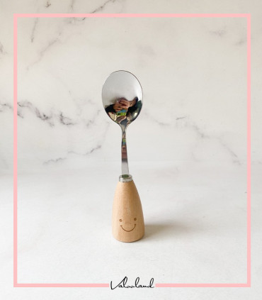 قاشق و چنگال طرح لبخند