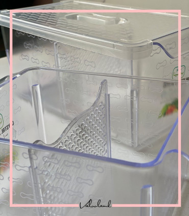 ارگنایزر کریستال درب دار بیرگل