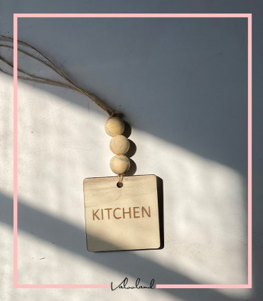 آویز دکوری مهره ای