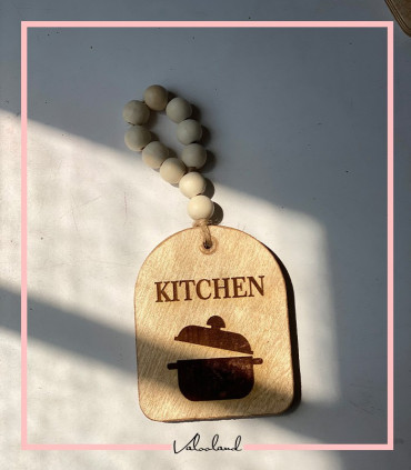 نشانگر چوبی خانه