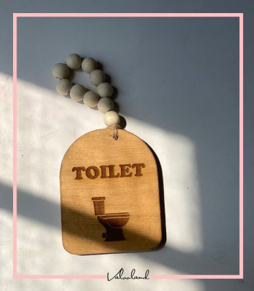 نشانگر چوبی خانه