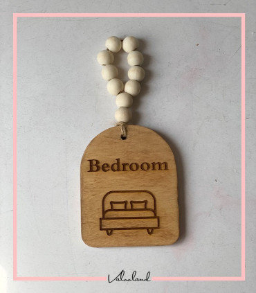 نشانگر چوبی خانه