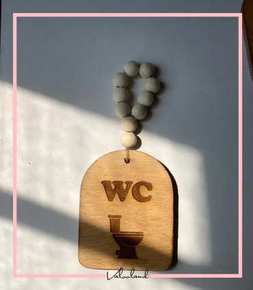 نشانگر چوبی خانه