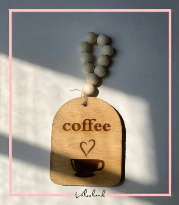 نشانگر چوبی خانه