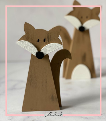 مجسمه روباه کرم