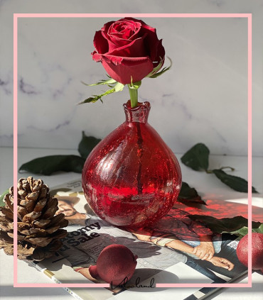 انار شیشه ای دکوری