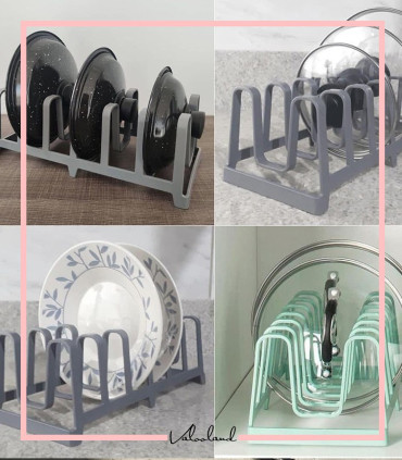 استند بشقاب و در قابلمه