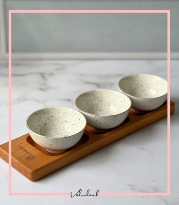 ست اردوخوری سرامیکی دسته دار