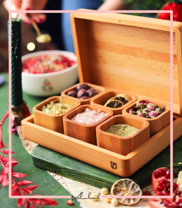 جعبه ادویه 9 عددی حنا