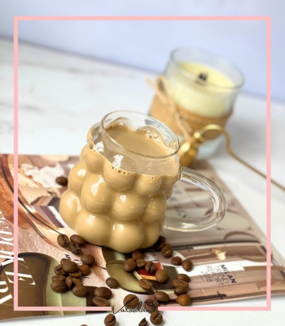لیوان پیرکس مدل حبابی