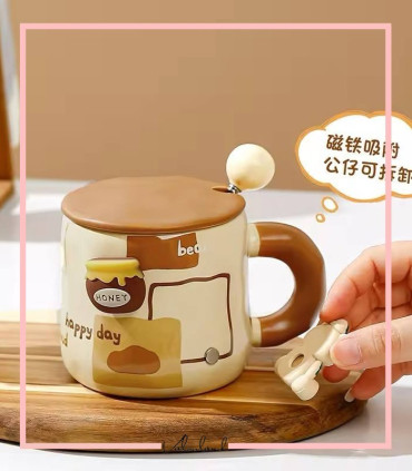 ماگ سرامیکی مگنتی خرسی