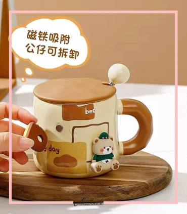 ماگ سرامیکی مگنتی خرسی