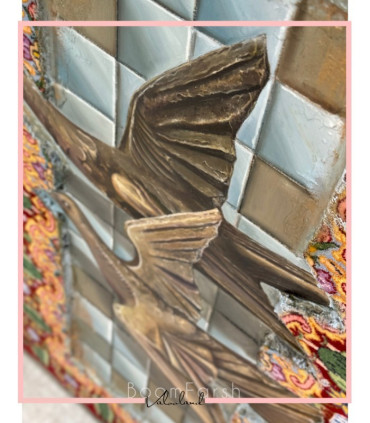 تابلو فرش پرواز