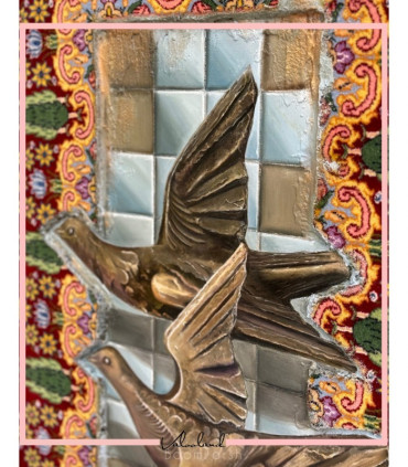 تابلو فرش پرواز