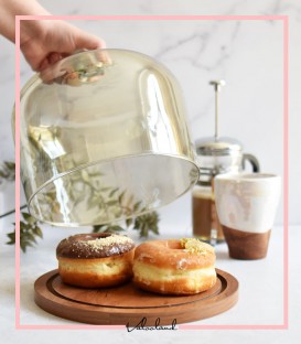 کیک خوری شیشه ای