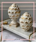 شمع تزیینی طرح کاج پایه دار