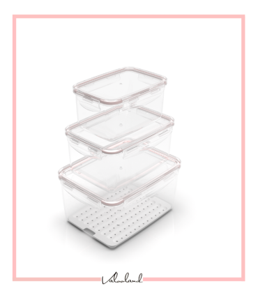 سرویس 3 عددی ایزی لاک پلاس مستطیل