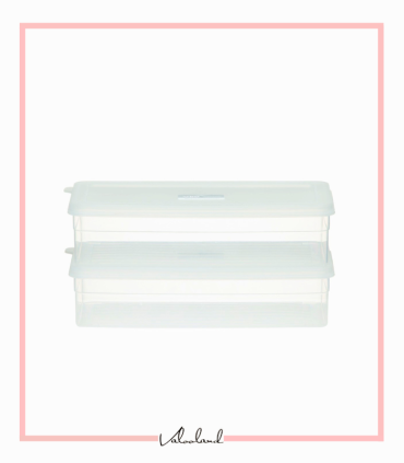 ظرف فریزری نیلا پک دو عددی