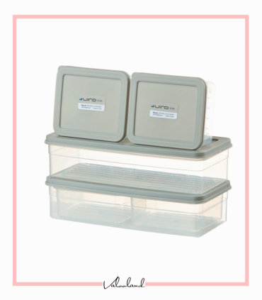 ظرف فریزری دو قلو نیلا