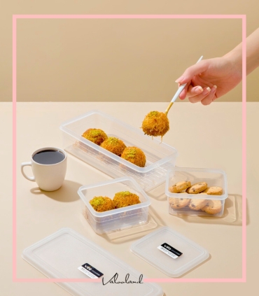 ظرف فریزری دو قلو نیلا