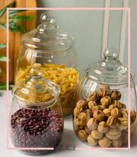 بانکه شیشه ای هرمی