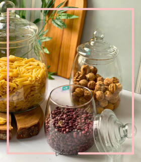 بانکه شیشه ای هرمی