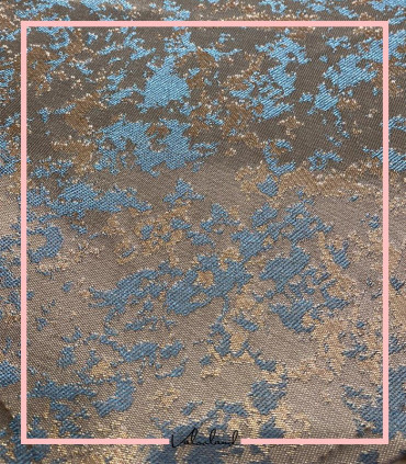 رانر زومیزی طوسی آبی دکوری