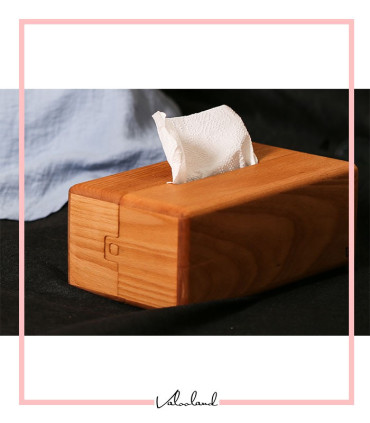 جعبه دستمال کاغذی چوبی