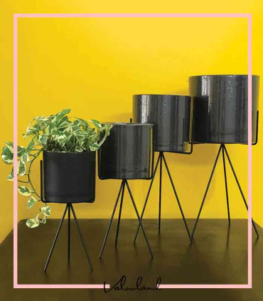 گلدان آپارتمانی استوانه ای