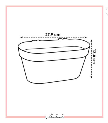 گلدان دیواری آجری
