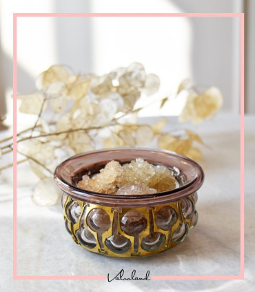 ظرف شکلات خوری شیشه ای نغمه