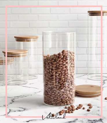 بانکه پیرکس با درب بامبو