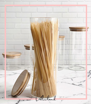 بانکه پیرکس با درب بامبو