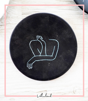 ست بشقاب دیوارکوب صورتک