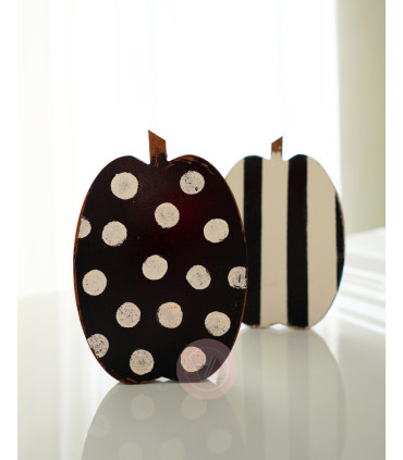 کدو تنبل دکوری چوبی