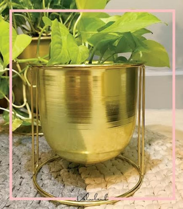 گلدان فلزی رومیزی