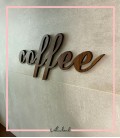حروف دکوراتیو coffee