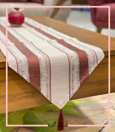 رانر زرشکی نسکافه ای راه راه