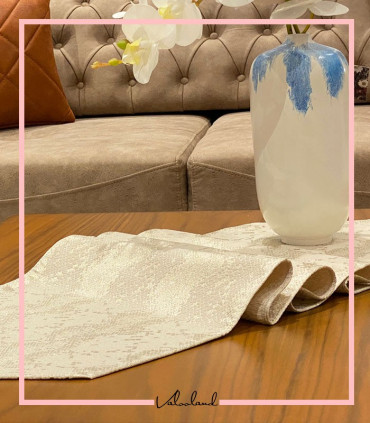 رانر پوست ماری کرم طلایی