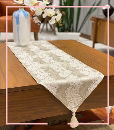 رانر پوست ماری کرم طلایی