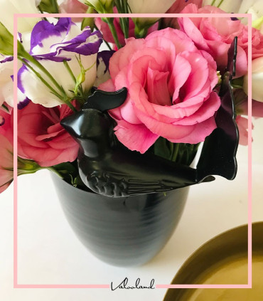 گلدان فلزی ماهرخ