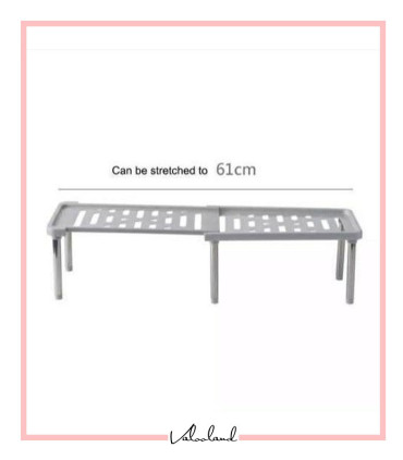 راف کشویی پایه فلزی هلگا