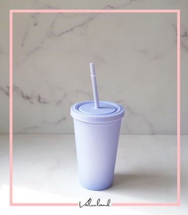 لیوان اسموتی نی دار