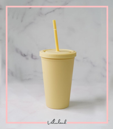 لیوان اسموتی نی دار