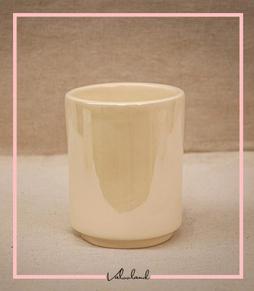 گلدان استوانه ای سرامیکی