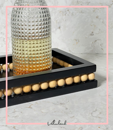 سینی مهره ای مشکی